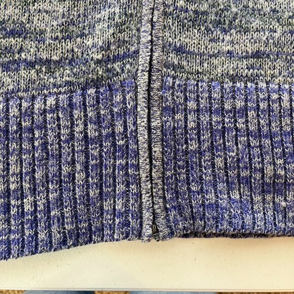 Eddie Bauer Cotton Blend Full Zip Sweater, Winter Warm Comfort, Women's Size M - Picture 6 of 11